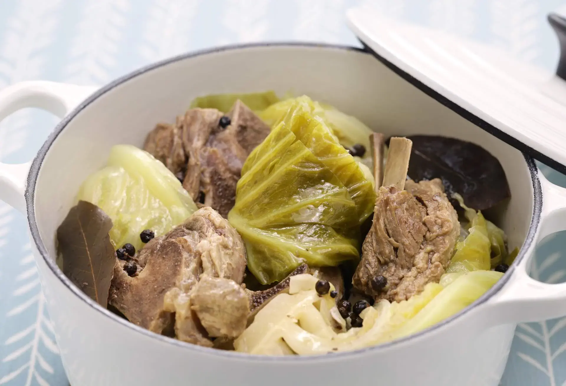 Fårikål - Lamb & Cabbage Stew), a Norwegian national dish 