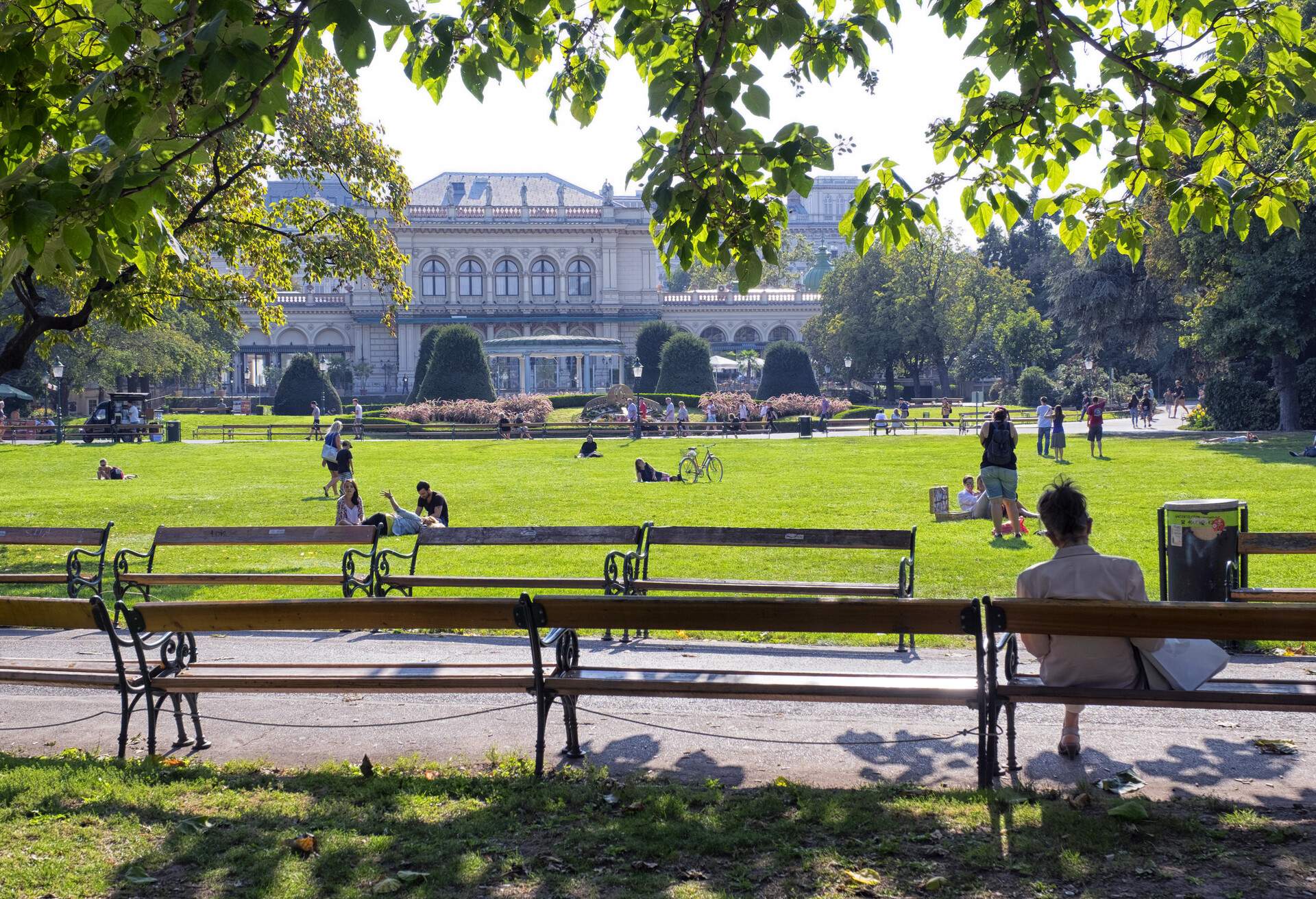 stadtpark is situated along the ring road in vienna and is built in the 19th century.it covers a relatively large area near the town center and offer a relaxing atmosphere.