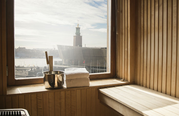 Ett centralt beläget hotell i Stockholm med jacuzzi på rummet