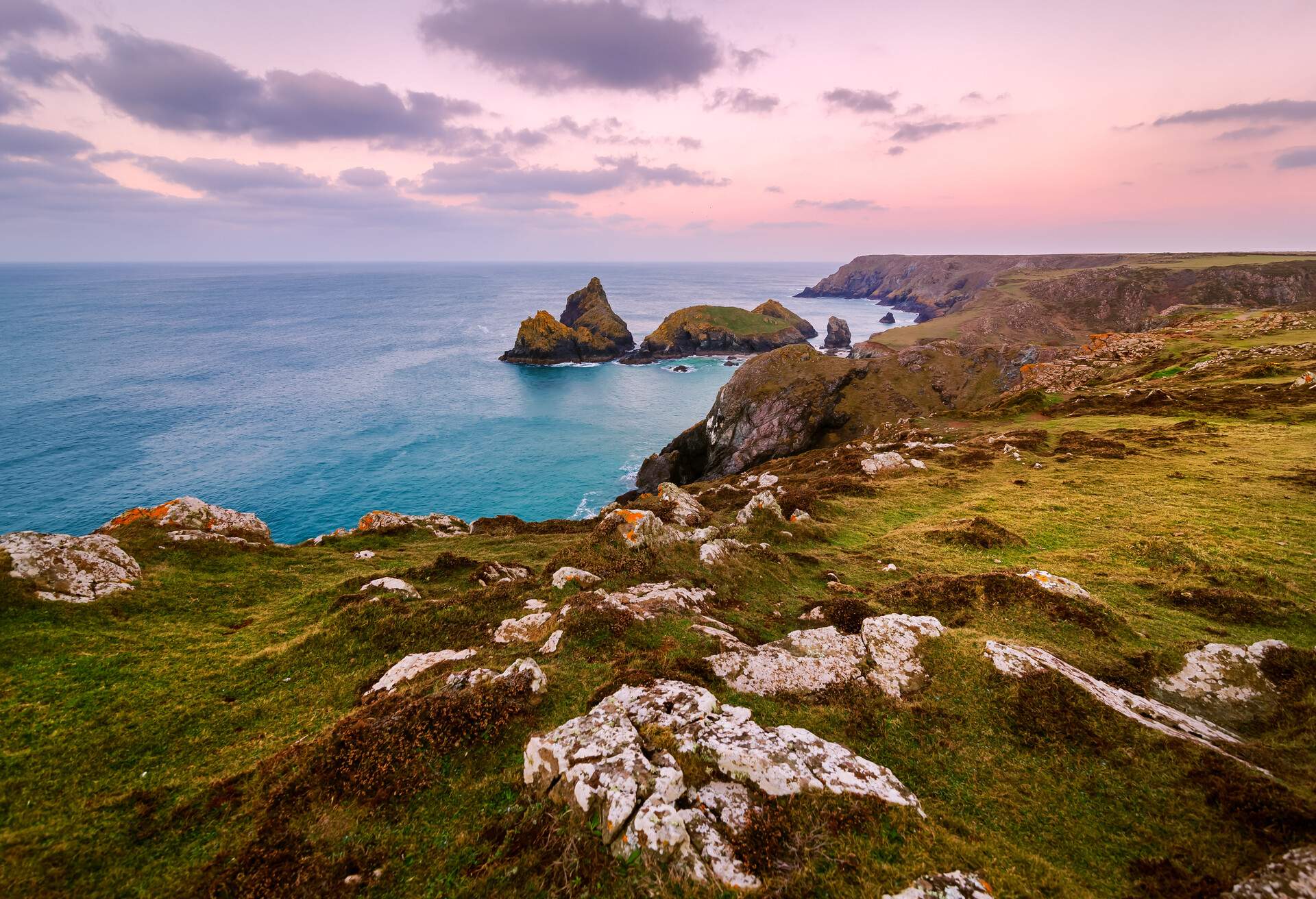 Kynance Cove England Europa vandringsleder