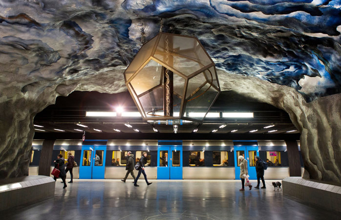 tunnelbana-gratis-saker-att-göra-i-stockholm-attraktioner-sevärdheter-musem-stockholm-turism