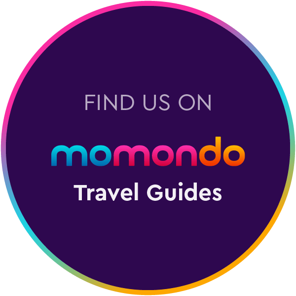 Purple image for Mondo travel guides.
