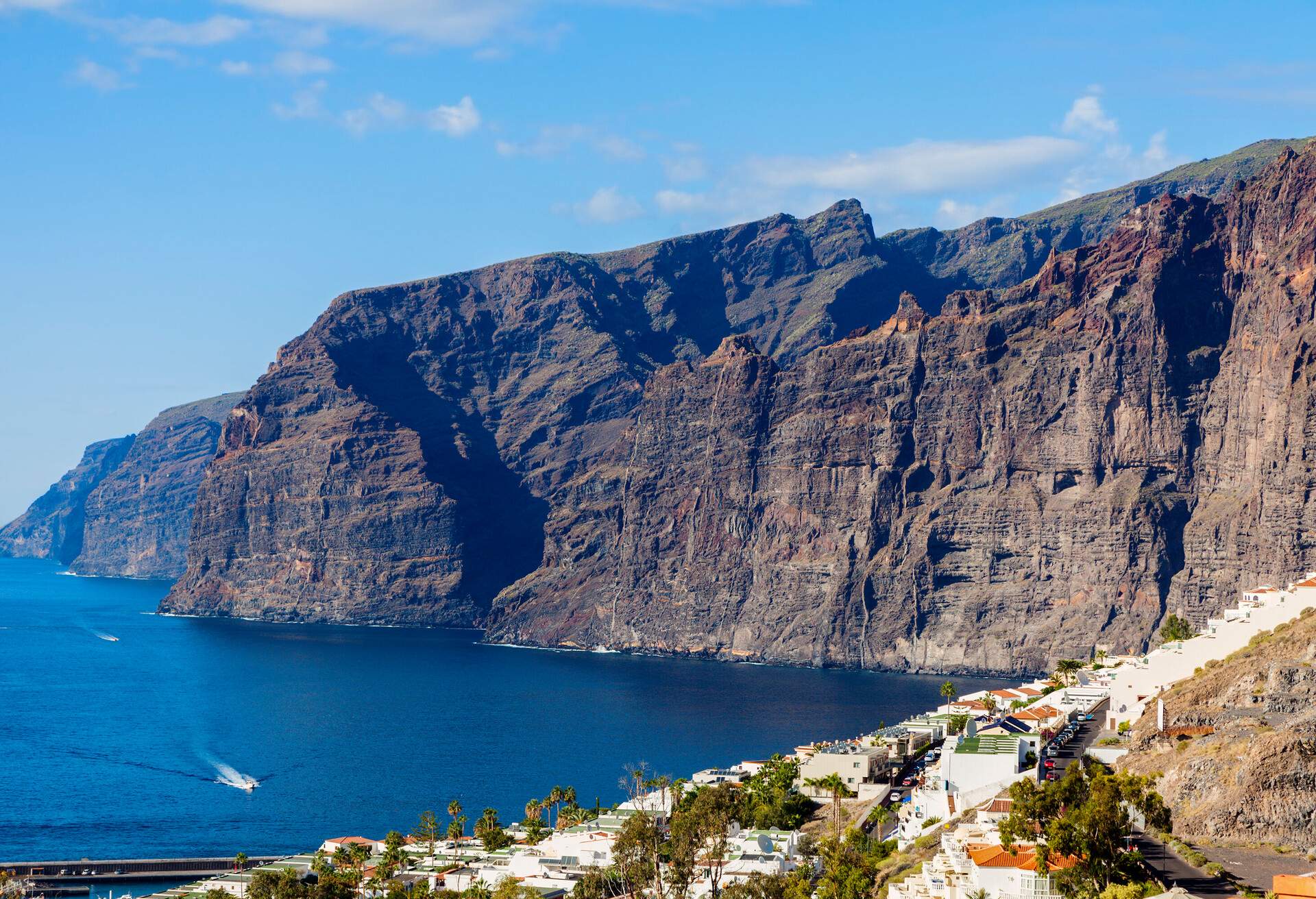 Acantilados de los Gigantes, Tenerife, Canary Islands, Spain.