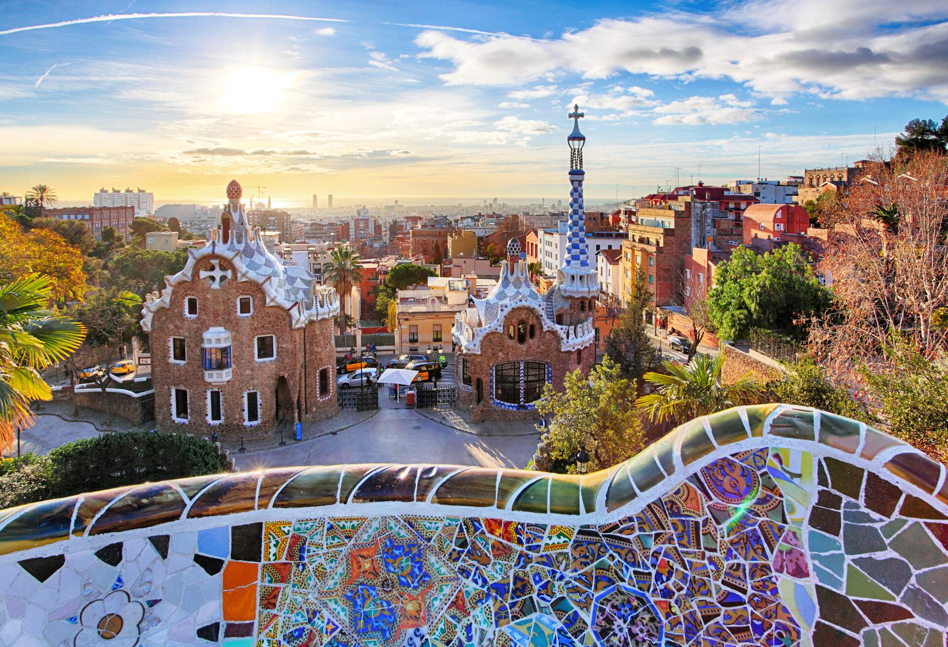 Barcelona - Park Guell, Spain