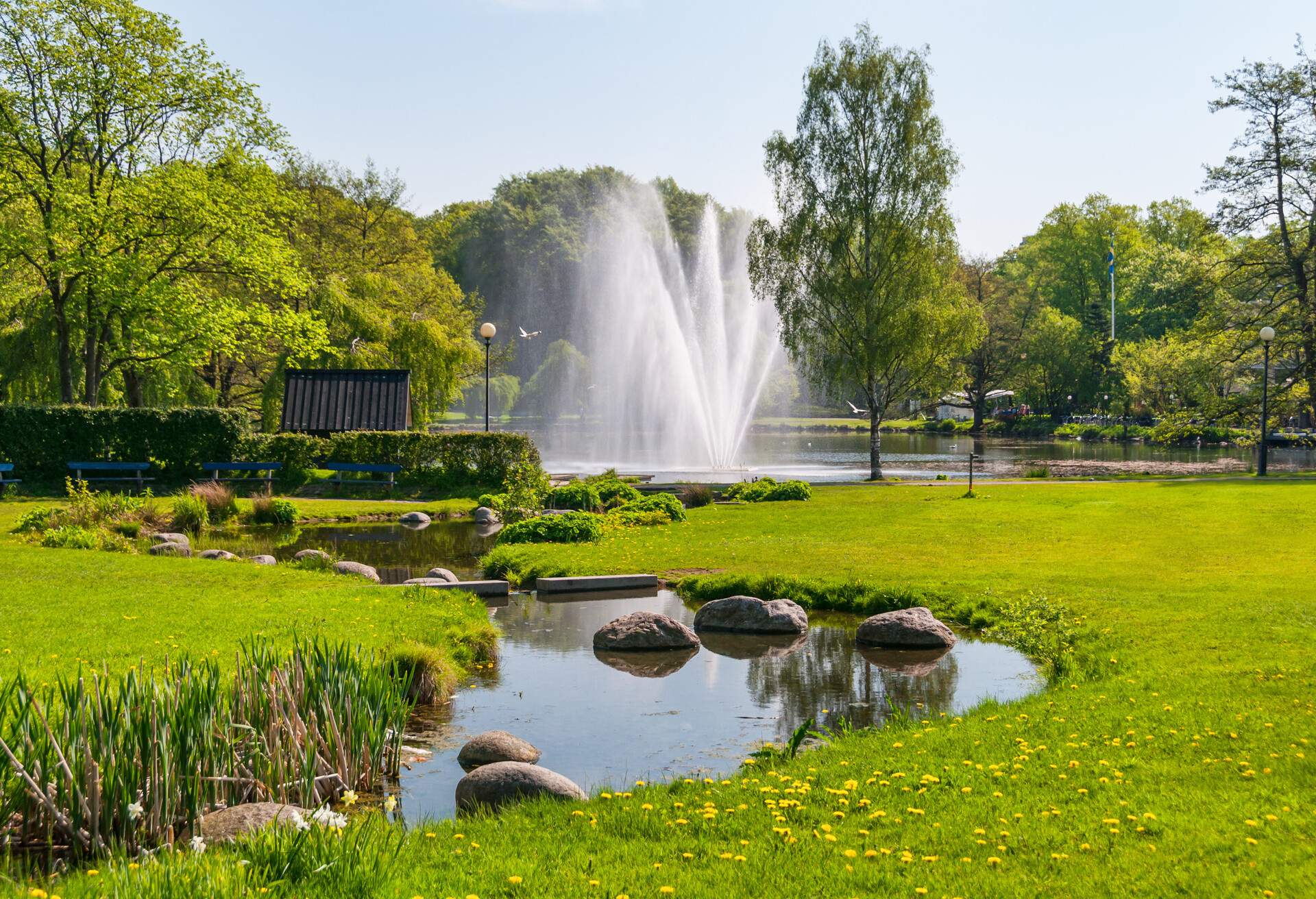 Slottskogen park in Gothenburg