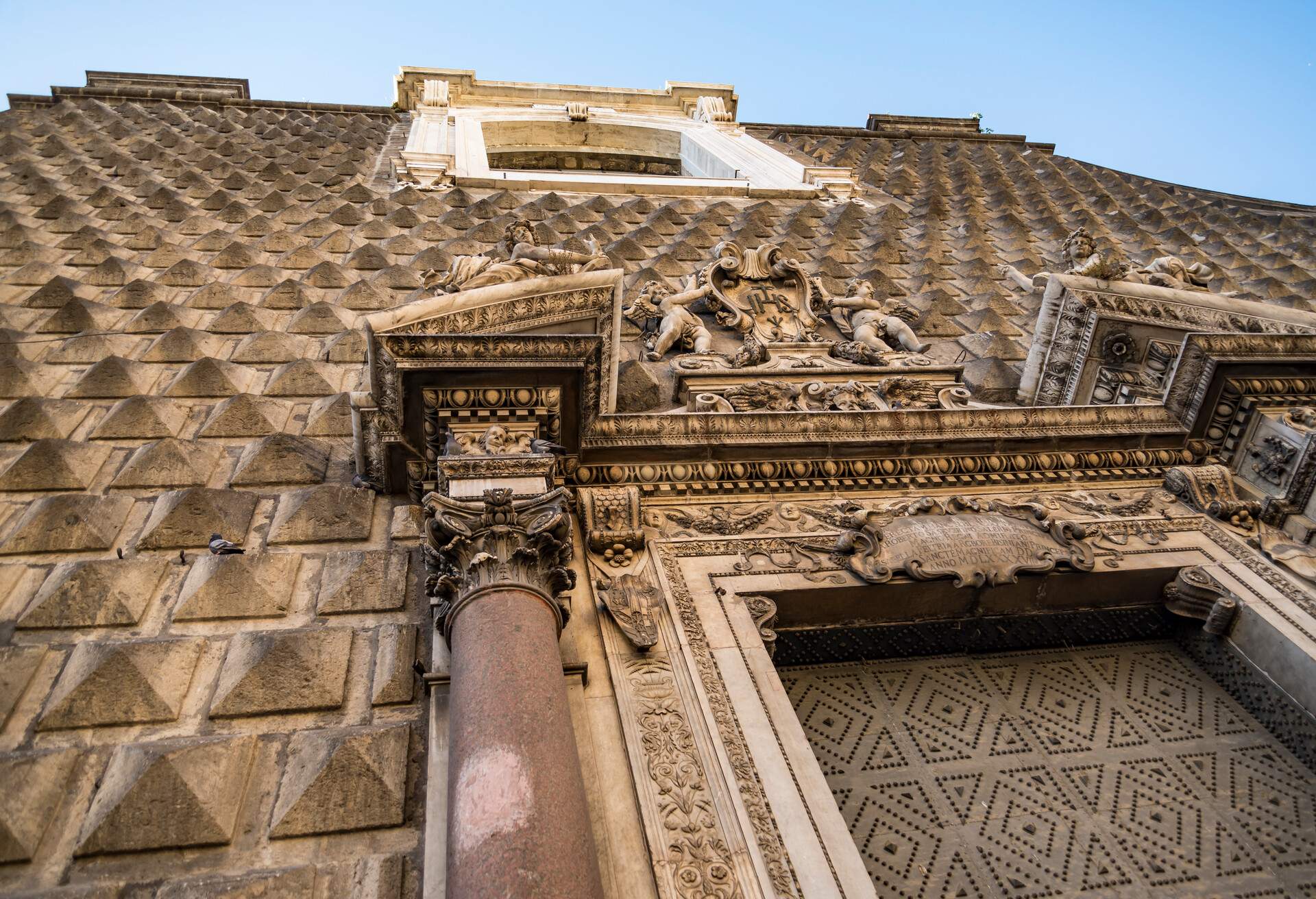 Church of Gesu Nuovo in Naples