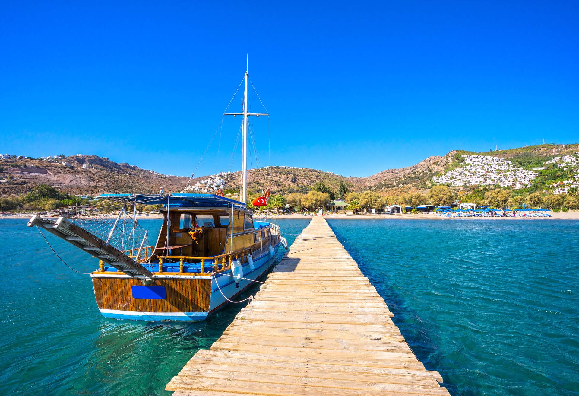 Camel Beach in Bitez, Bodrum, Turkey