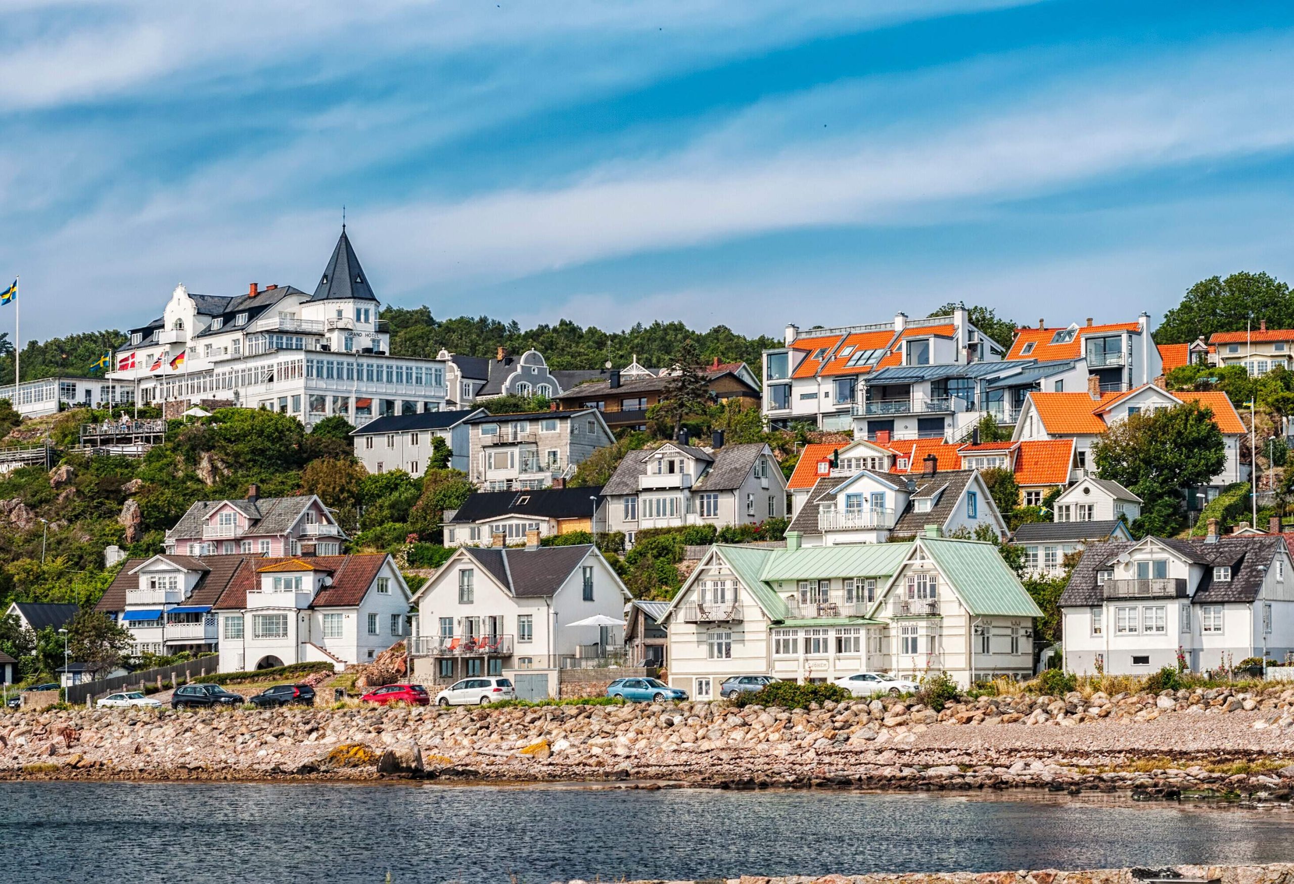 Seaside resort in Sweden and is located on the top of the Kullen Peninsula