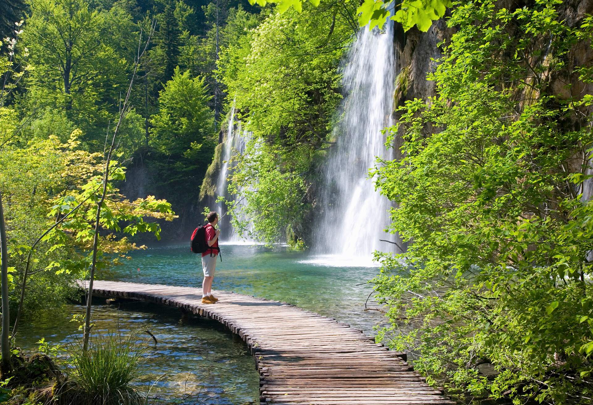 Plitvice Lakes National Park, Lika-Senj, Croatia, Europe