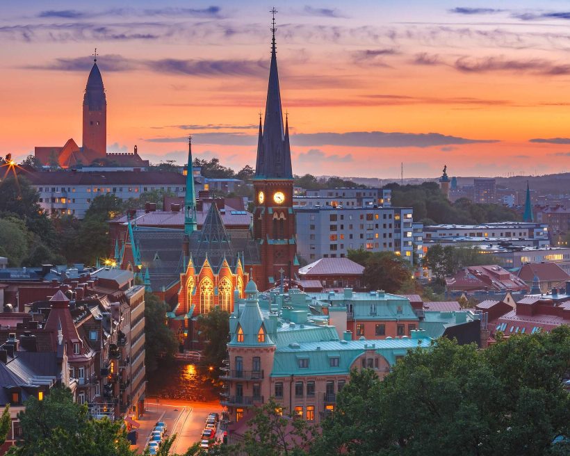 SWEDEN_GOTENBURG_SUNSET_SKYLINE