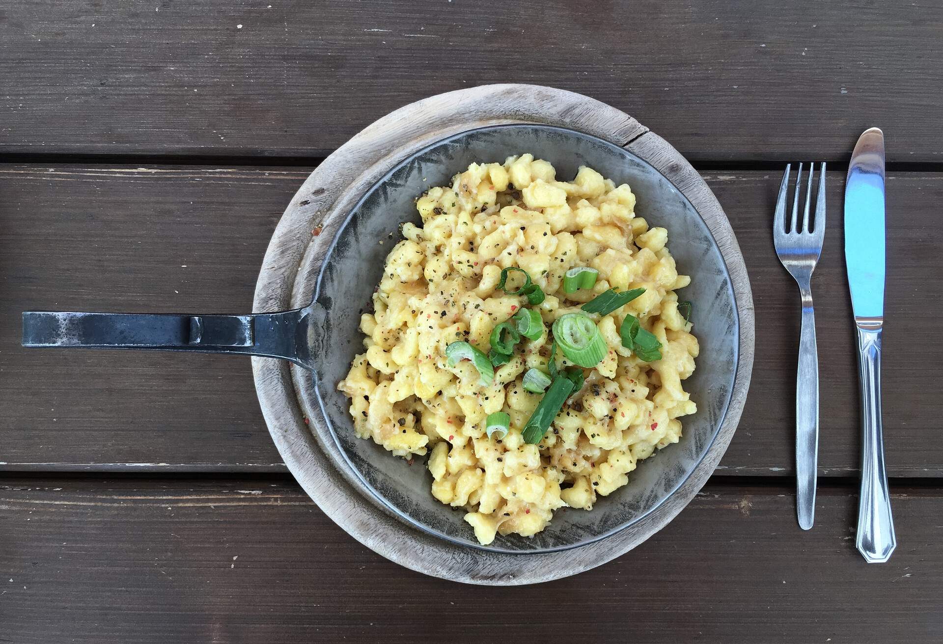 AUSTRIAN traditioal food KASESPATZLE