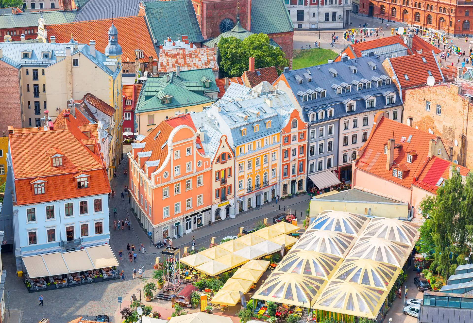 Old city Riga view, Latvia