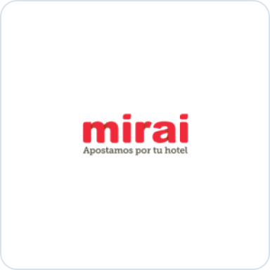 mirai används som bokningsmotor.