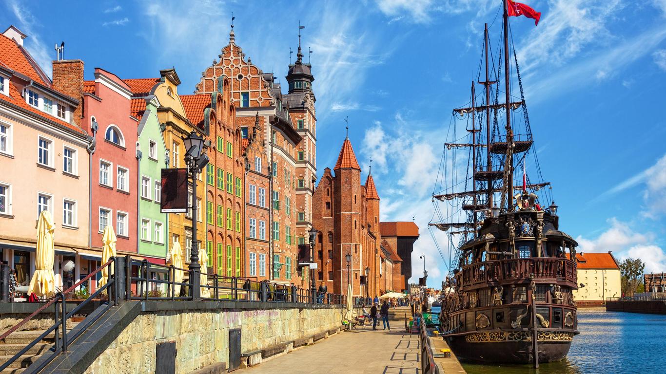 Flights to Gdansk