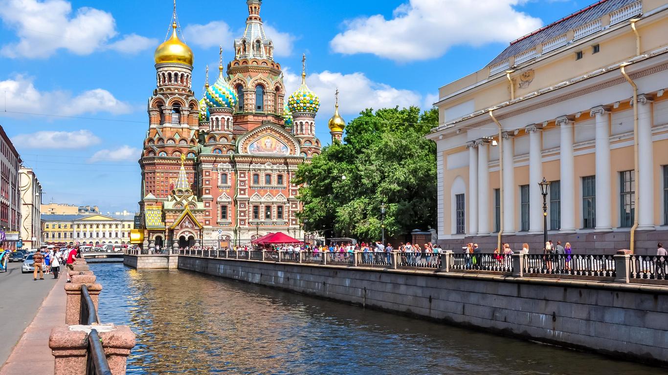 Flights to Sankt Petersburg