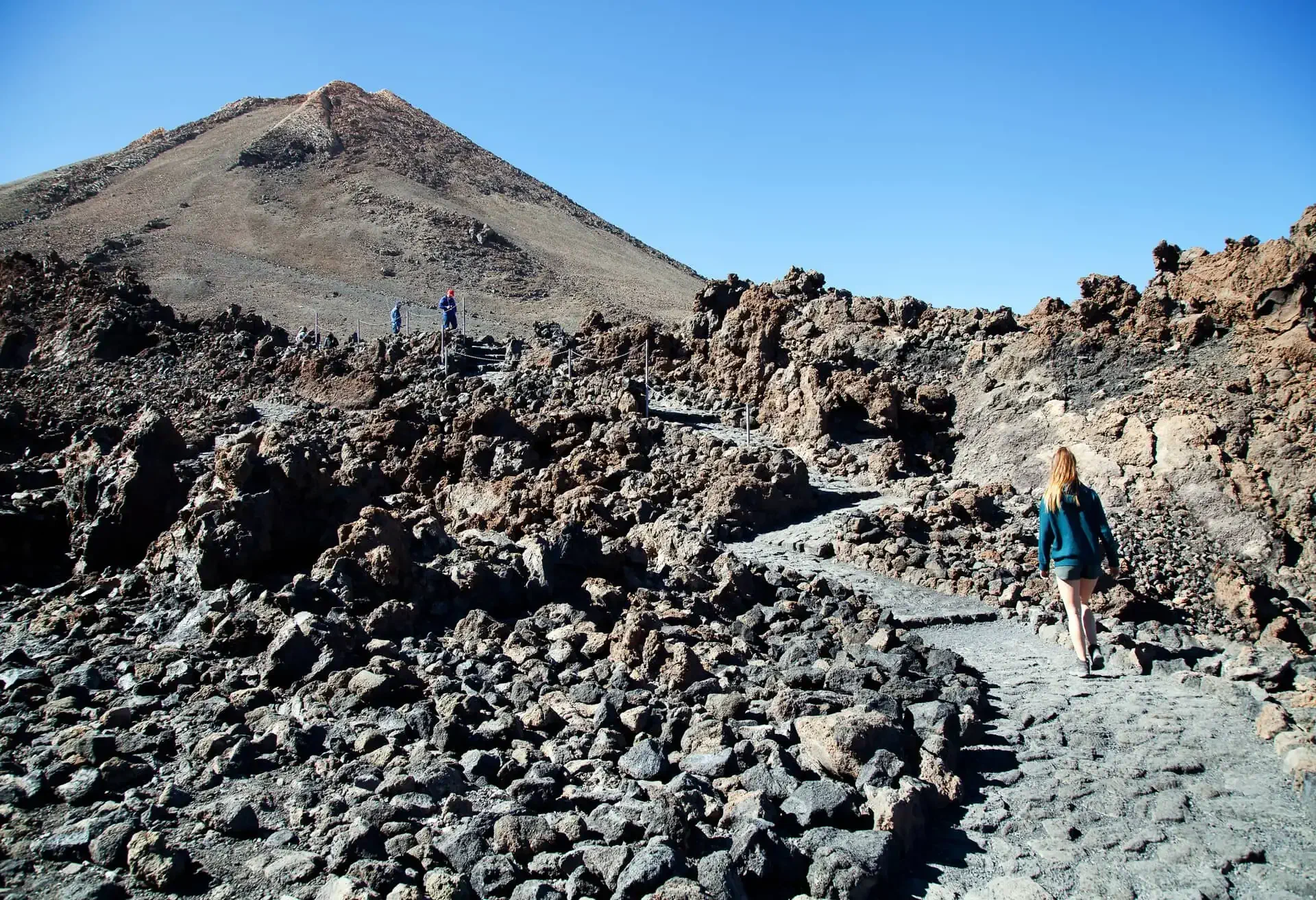 Vandringsled på Teneriffa, Spanien.