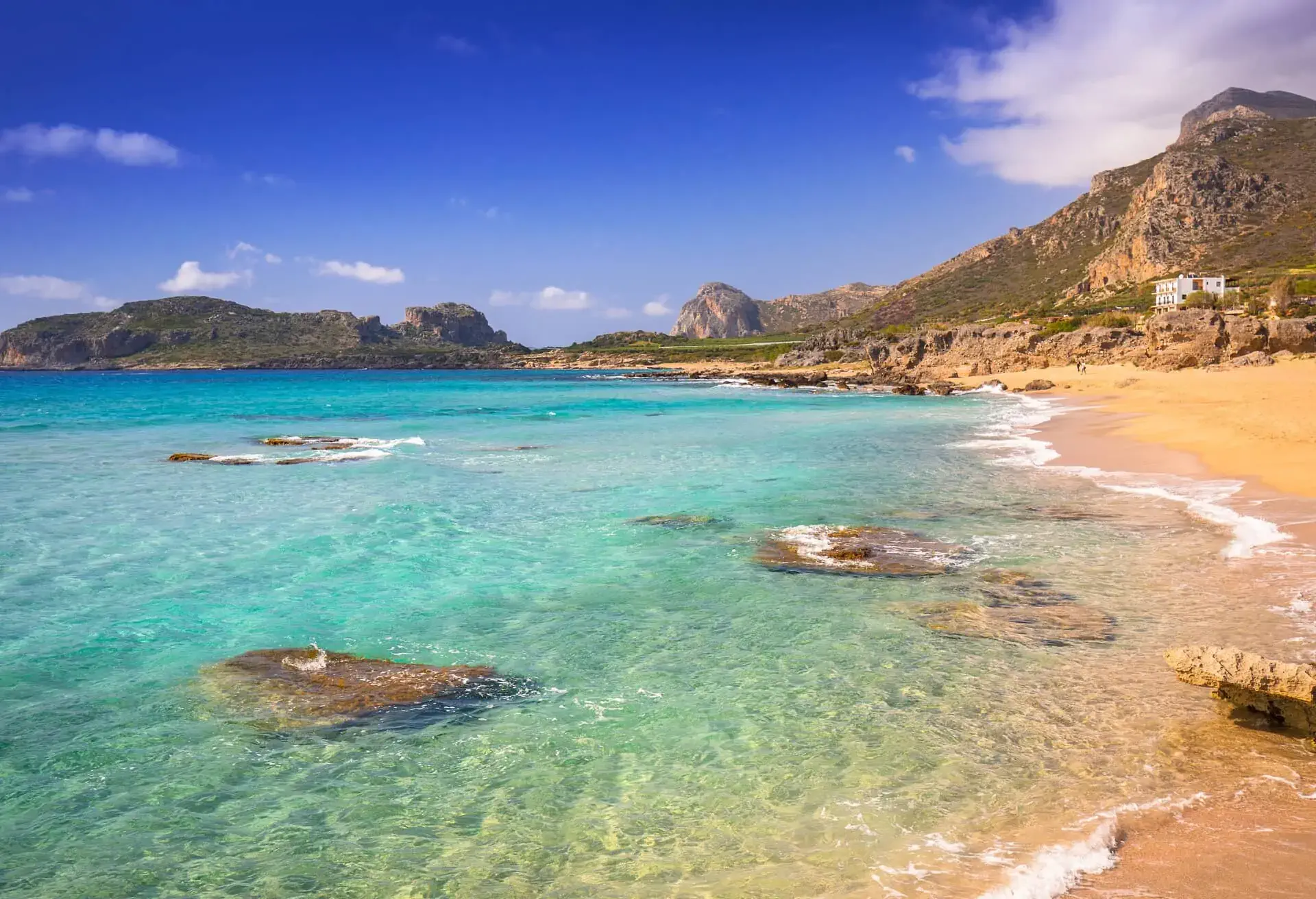 Kreta är den bästa ön för en strandsemester.