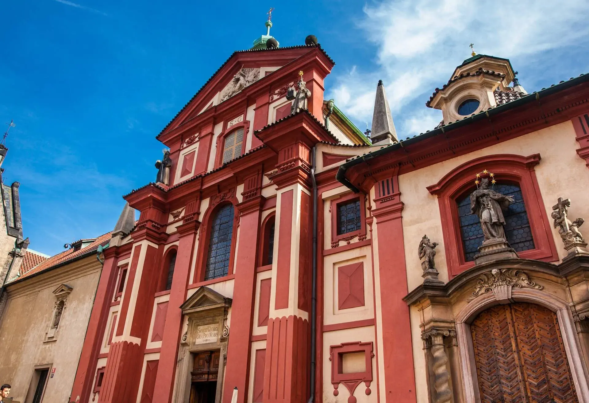 St. George's Basilica in Prague founded on the year 920
